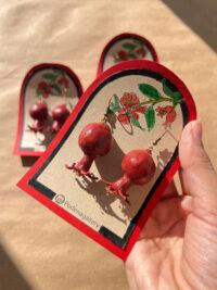 گوشواره انار مینیاتوری