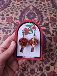 گوشواره انار منجوقی